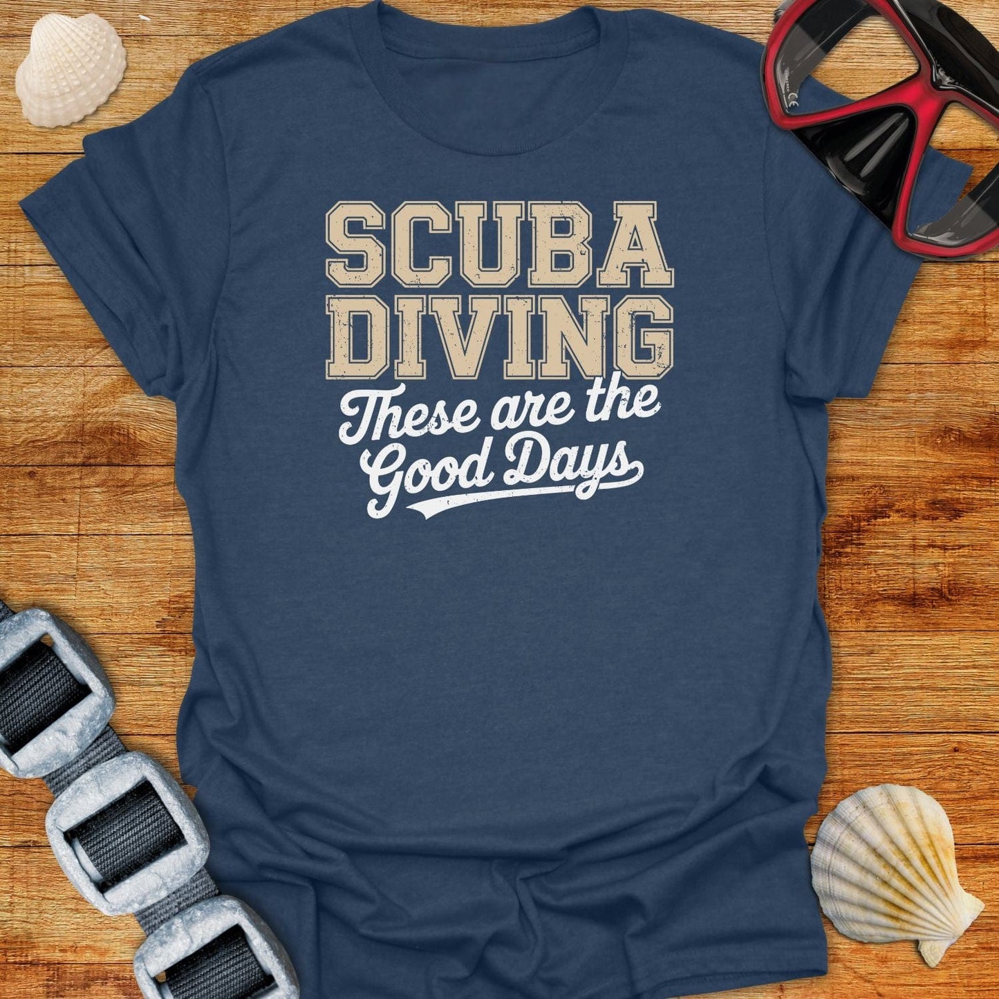 T-Shirt Heather Navy / S Good Days T-Shirt