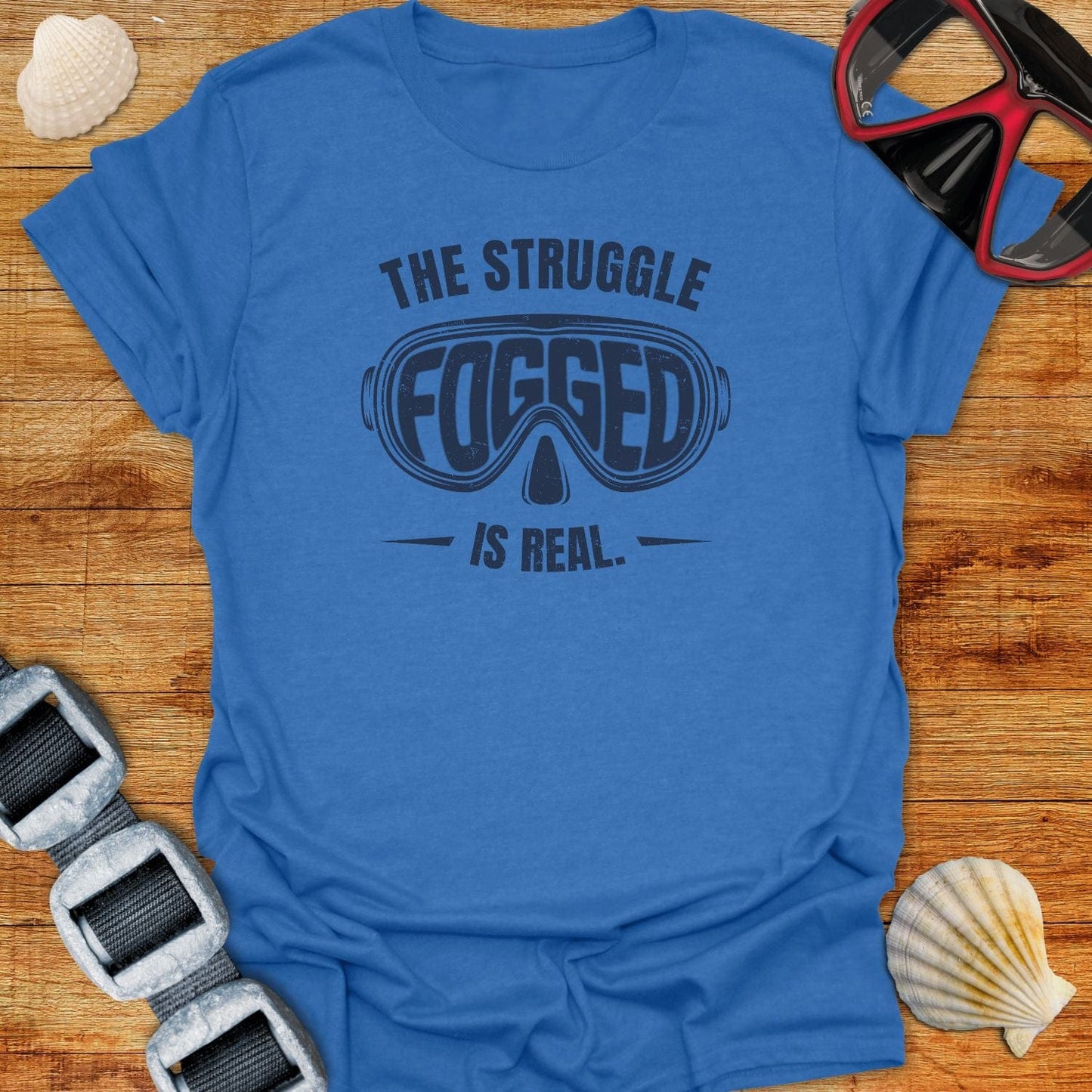 T-Shirt Heather Royal / S Fogged T-Shirt