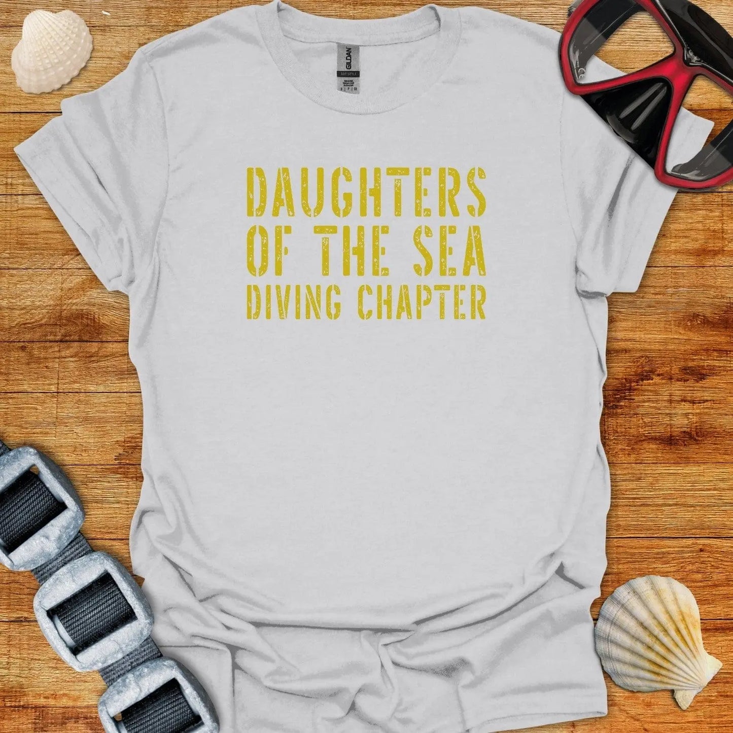 T-Shirt Ice Grey / S Daughters Of The Sea Diving Chapter
