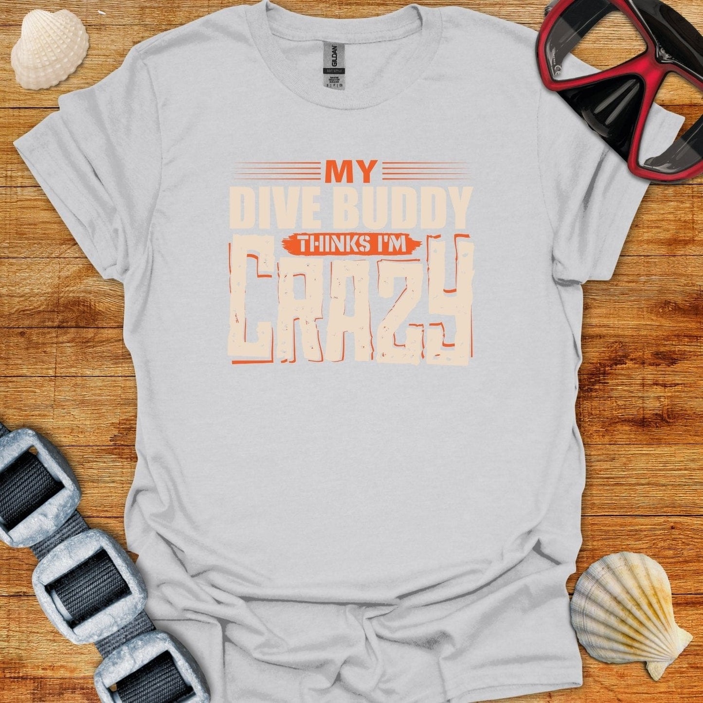T-Shirt Ice Grey / S I'm Crazy T-Shirt