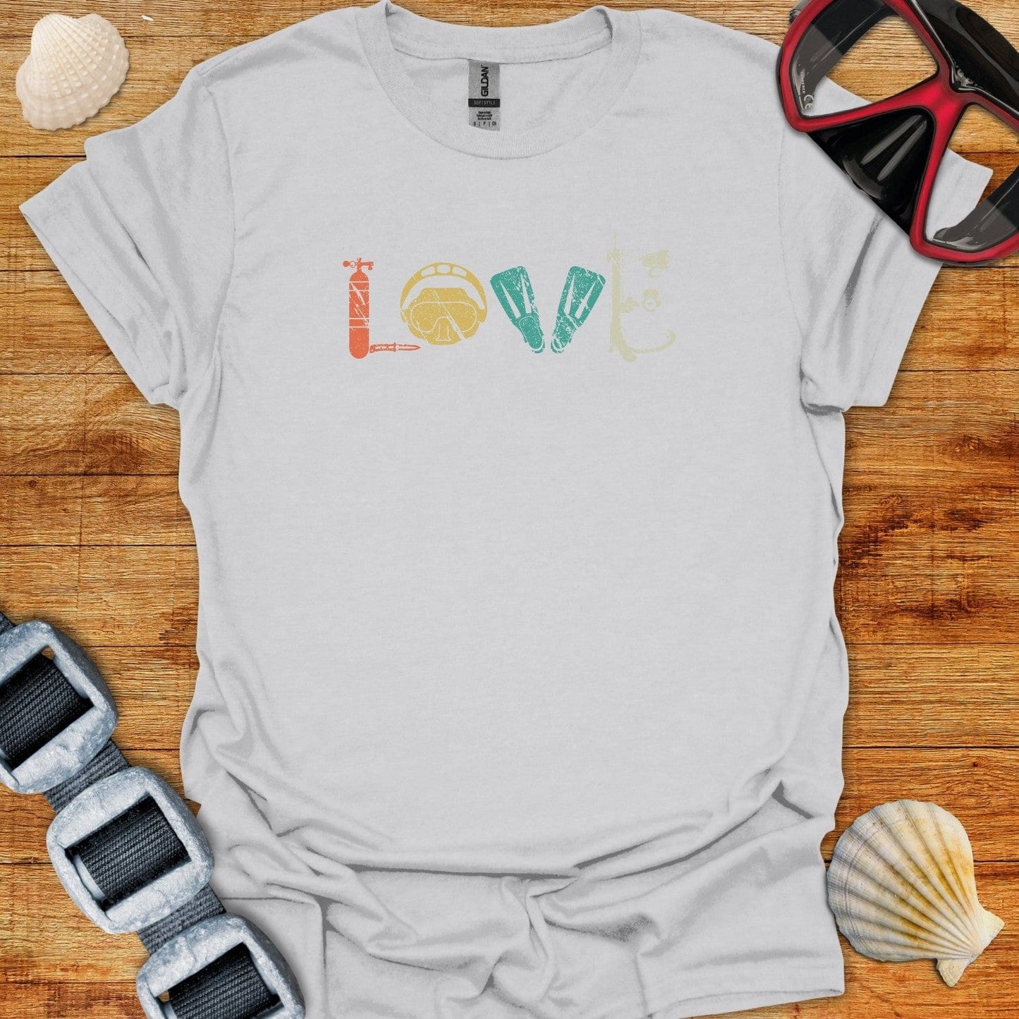 T-Shirt Ice Grey / S Love