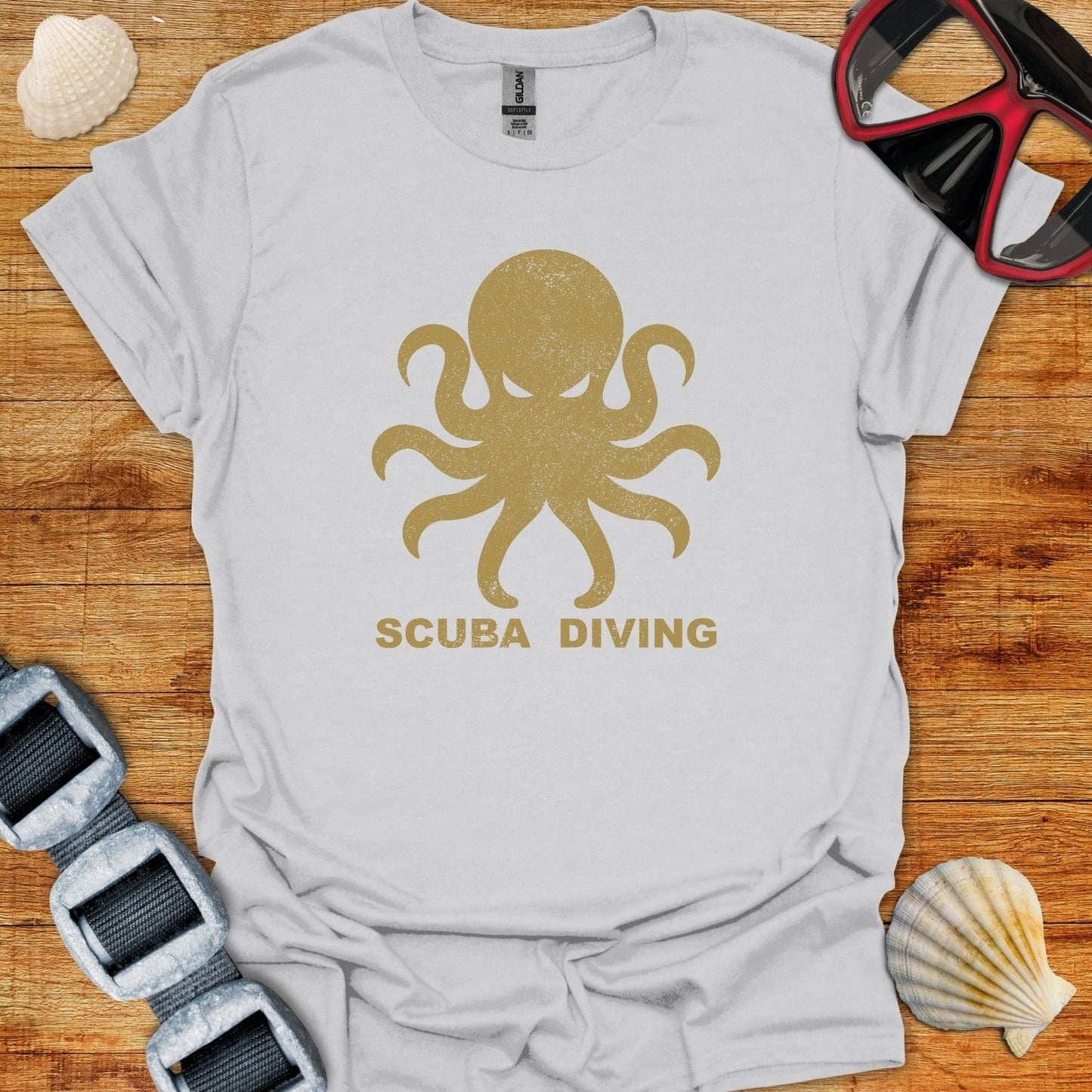 T-Shirt Ice Grey / S Octo Scuba