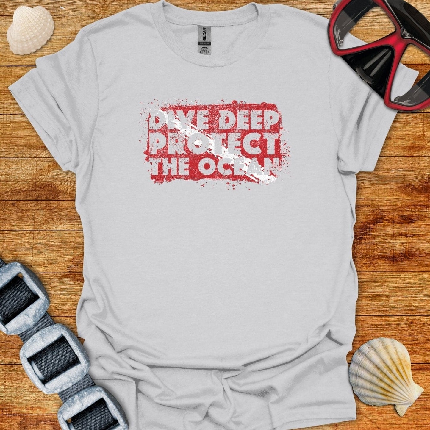 T-Shirt Ice Grey / S Protect The Ocean T-Shirt