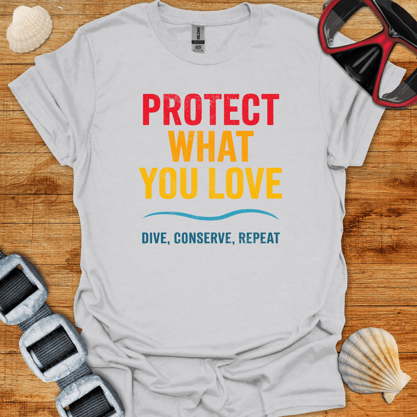 T-Shirt Ice Grey / S Protect What You Love T-Shirt