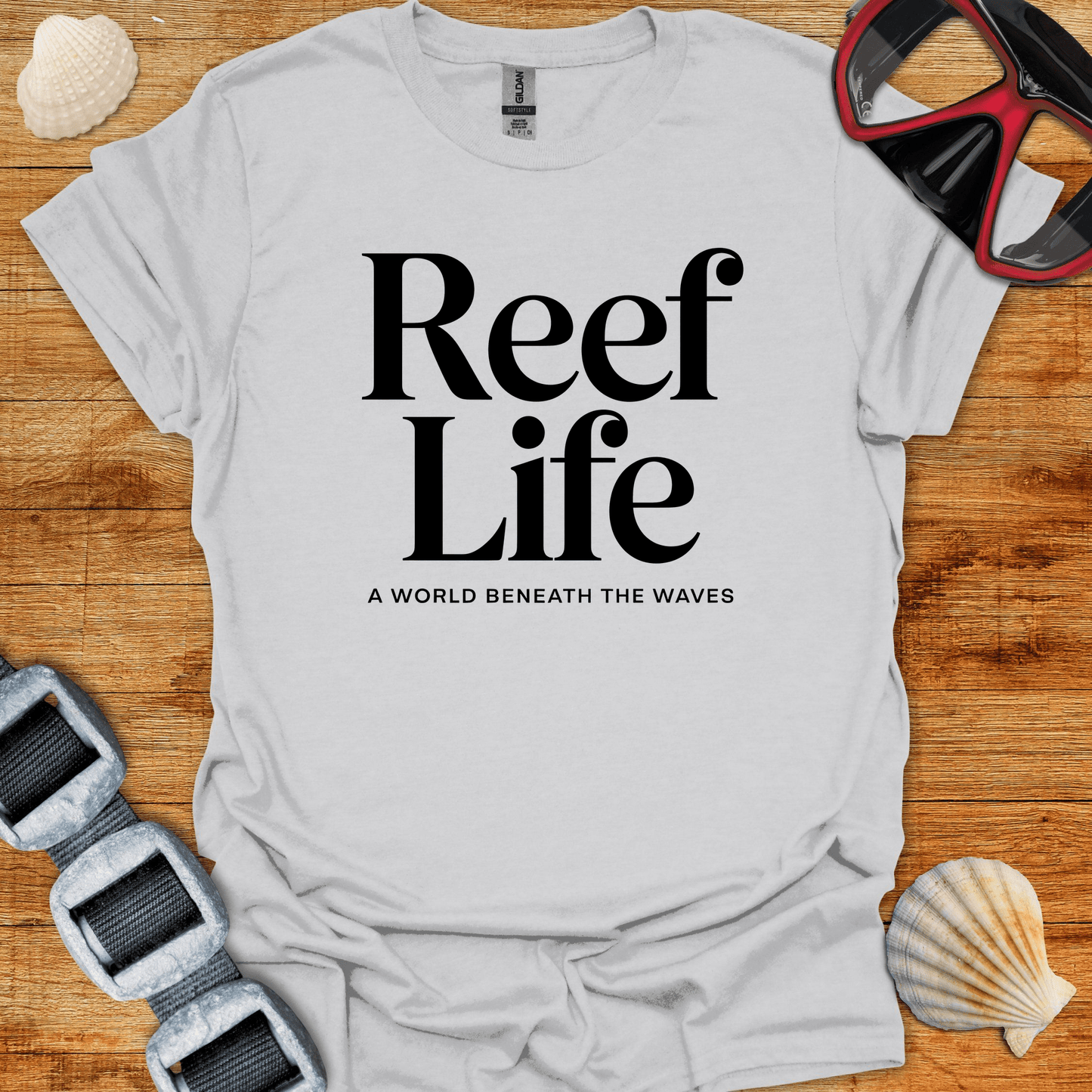 T-Shirt Ice Grey / S Reef Life T-Shirt