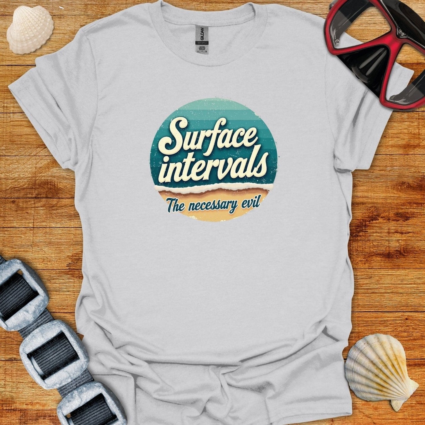 T-Shirt Ice Grey / S Surface Interval T-Shirt