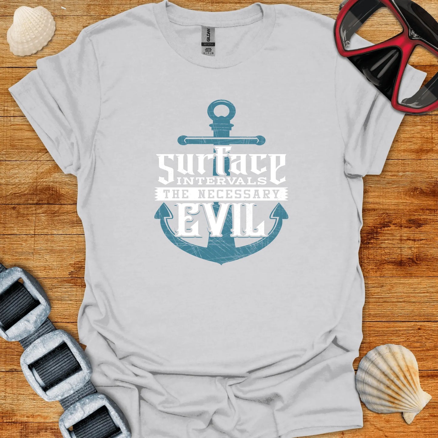 T-Shirt Ice Grey / S Surface Interval T-Shirt