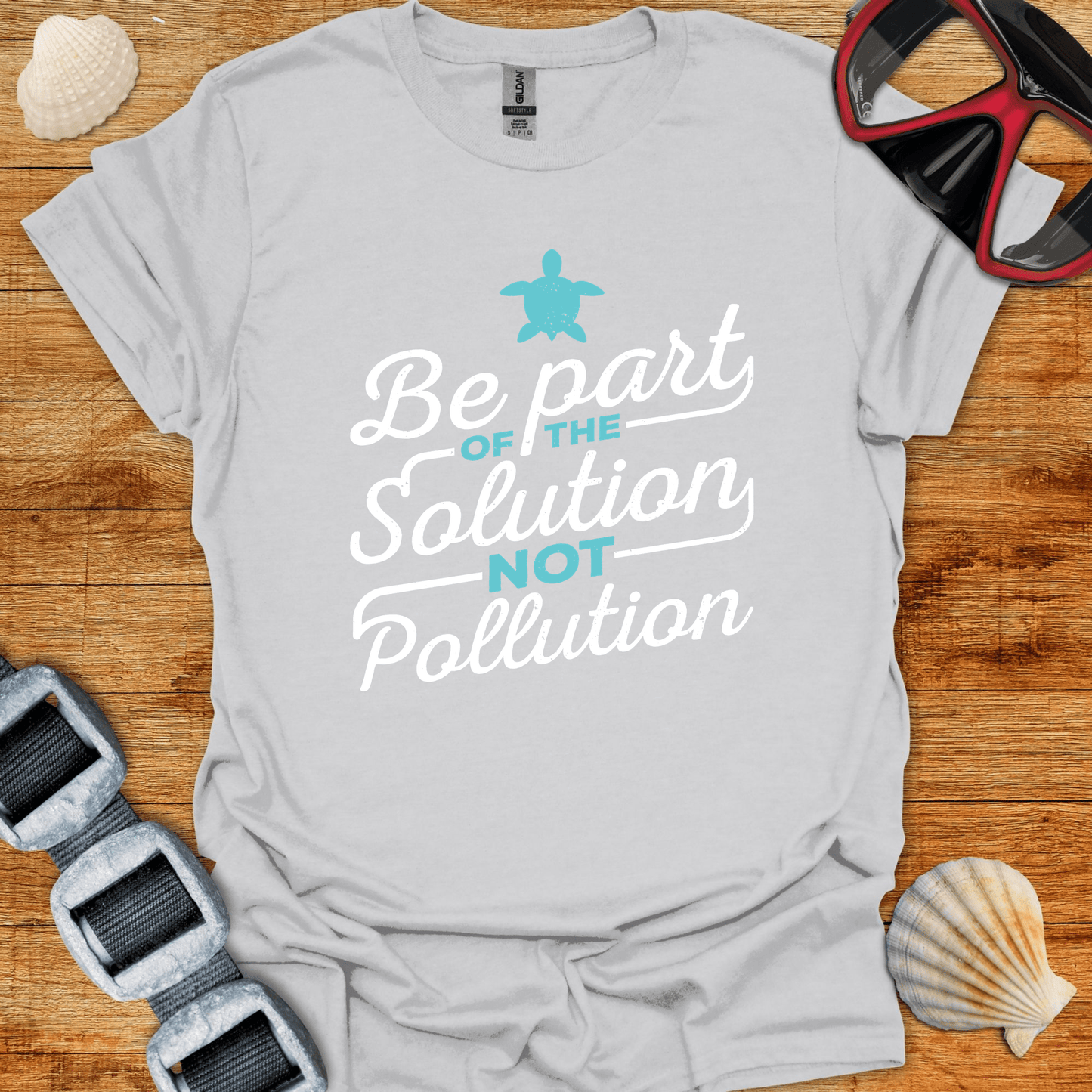 T-Shirt Ice Grey / S The Solution T-Shirt