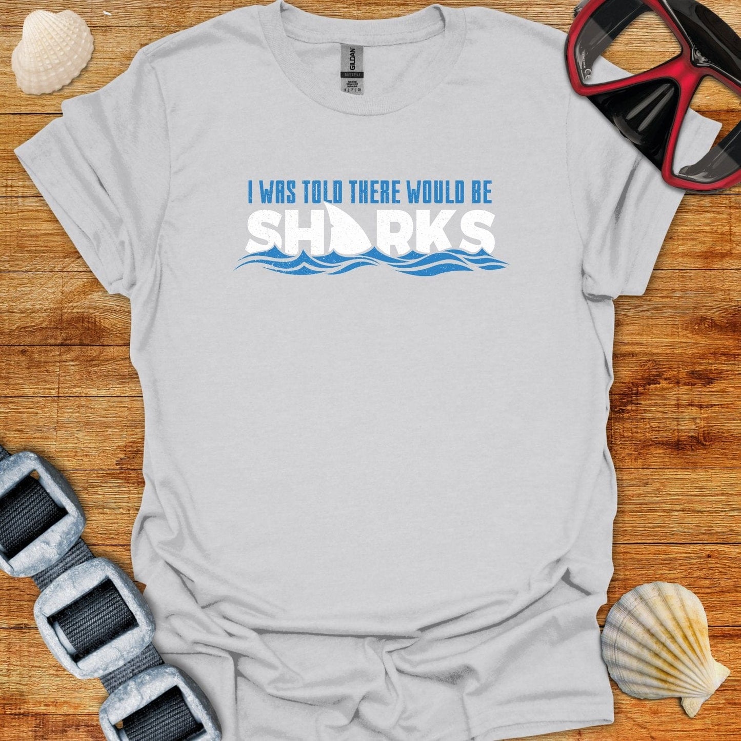 T-Shirt Ice Grey / S Would Be Sharks