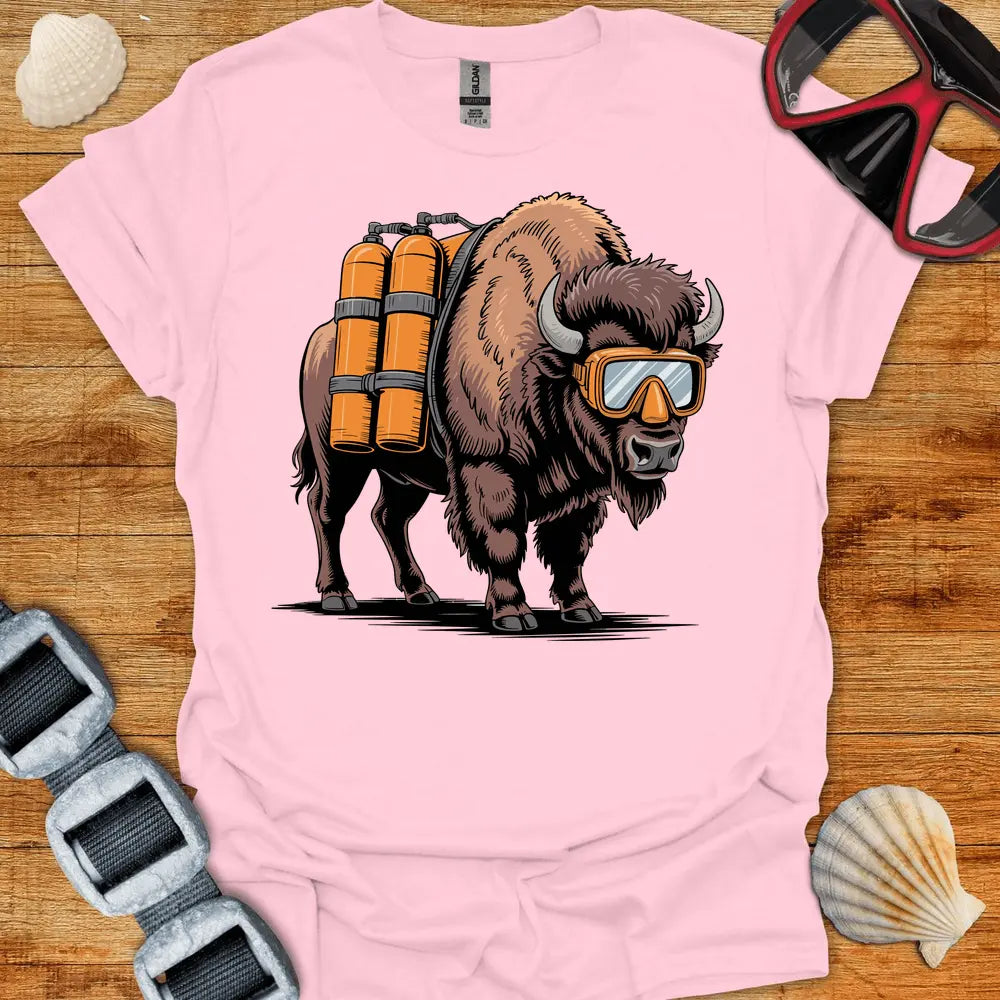 T-Shirt Light Pink / S Byson Diver T-Shirt