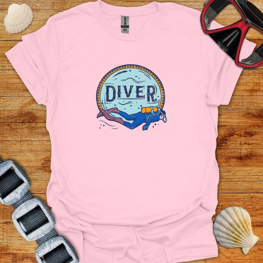 T-Shirt Light Pink / S Diver