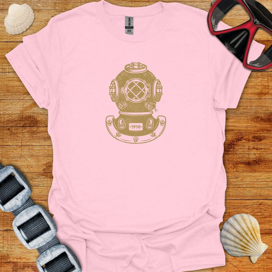 T-Shirt Light Pink / S Diver Helmet