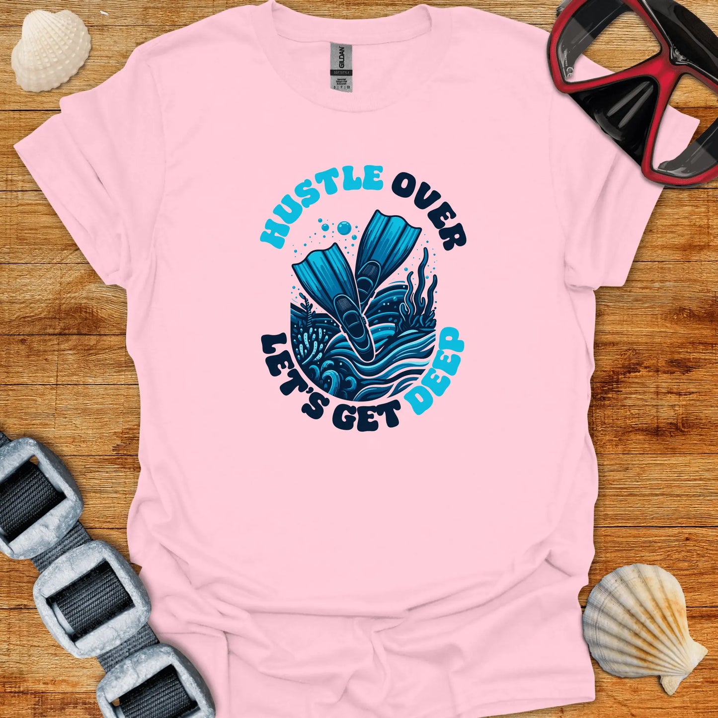 T-Shirt Light Pink / S Get Deep T-Shirt