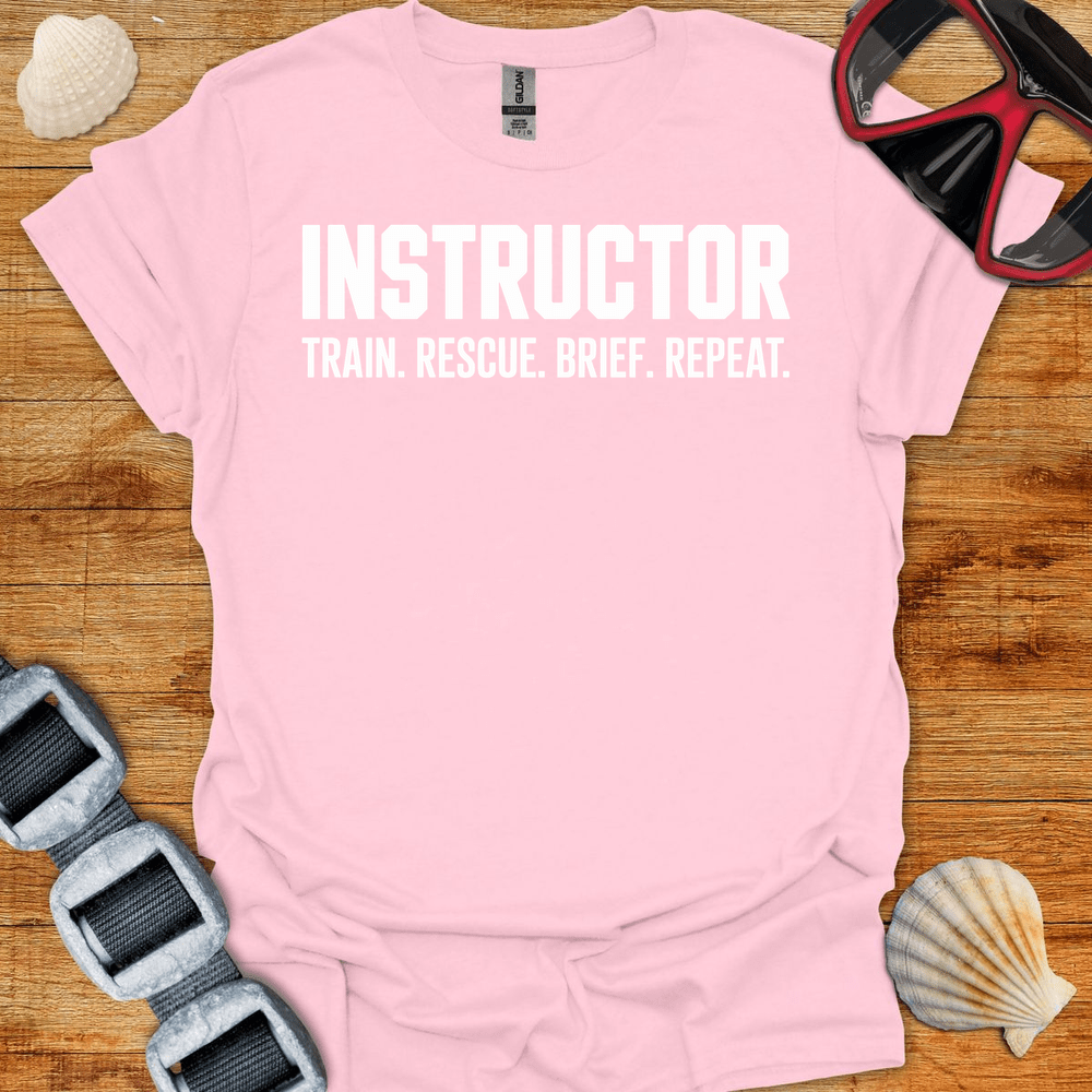 T-Shirt Light Pink / S Instructor Brief T-Shirt