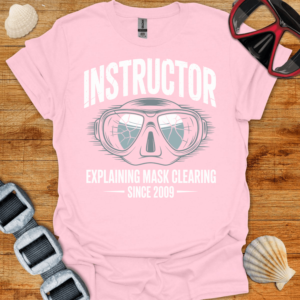 T-Shirt Light Pink / S Instructor Mask T-Shirt