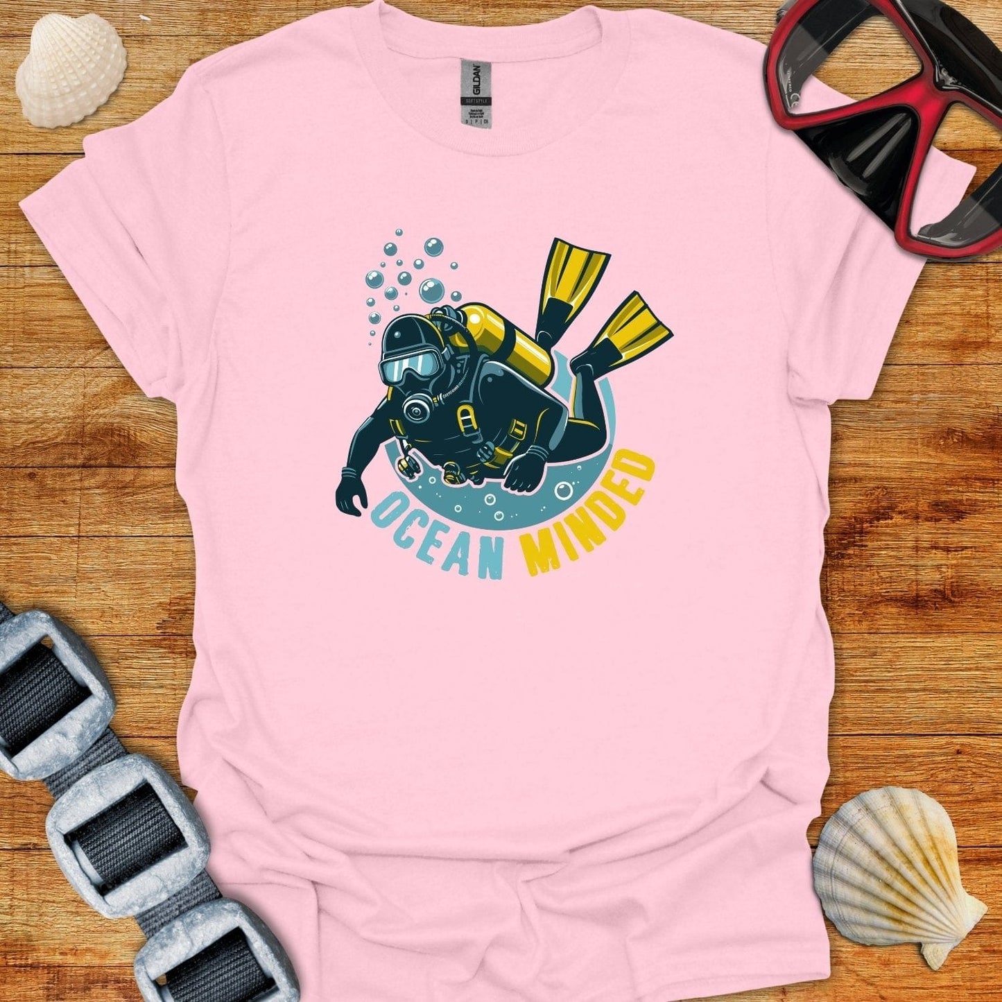 T-Shirt Light Pink / S Ocean Minded T-Shirt