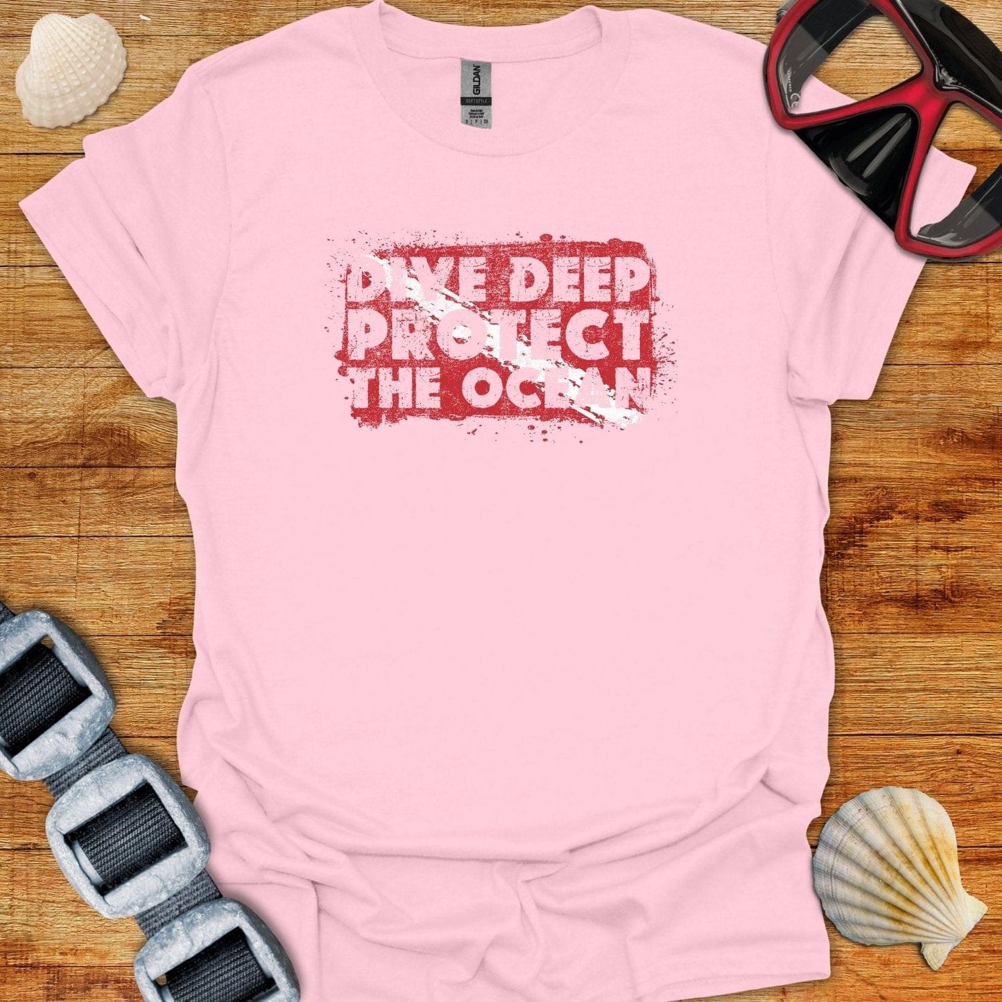 T-Shirt Light Pink / S Protect The Ocean T-Shirt