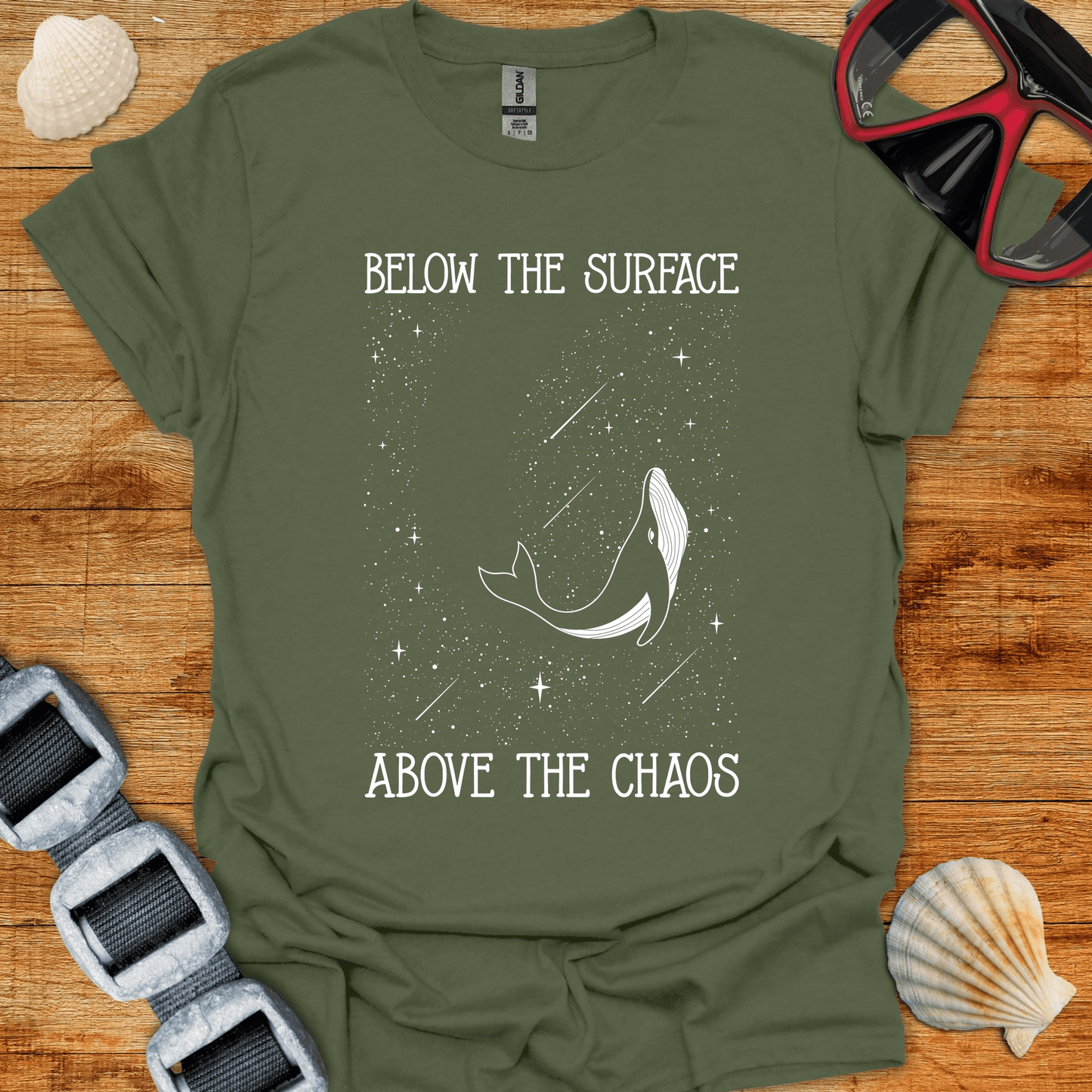 T-Shirt Military Green / S Above the Chaos T-Shirt