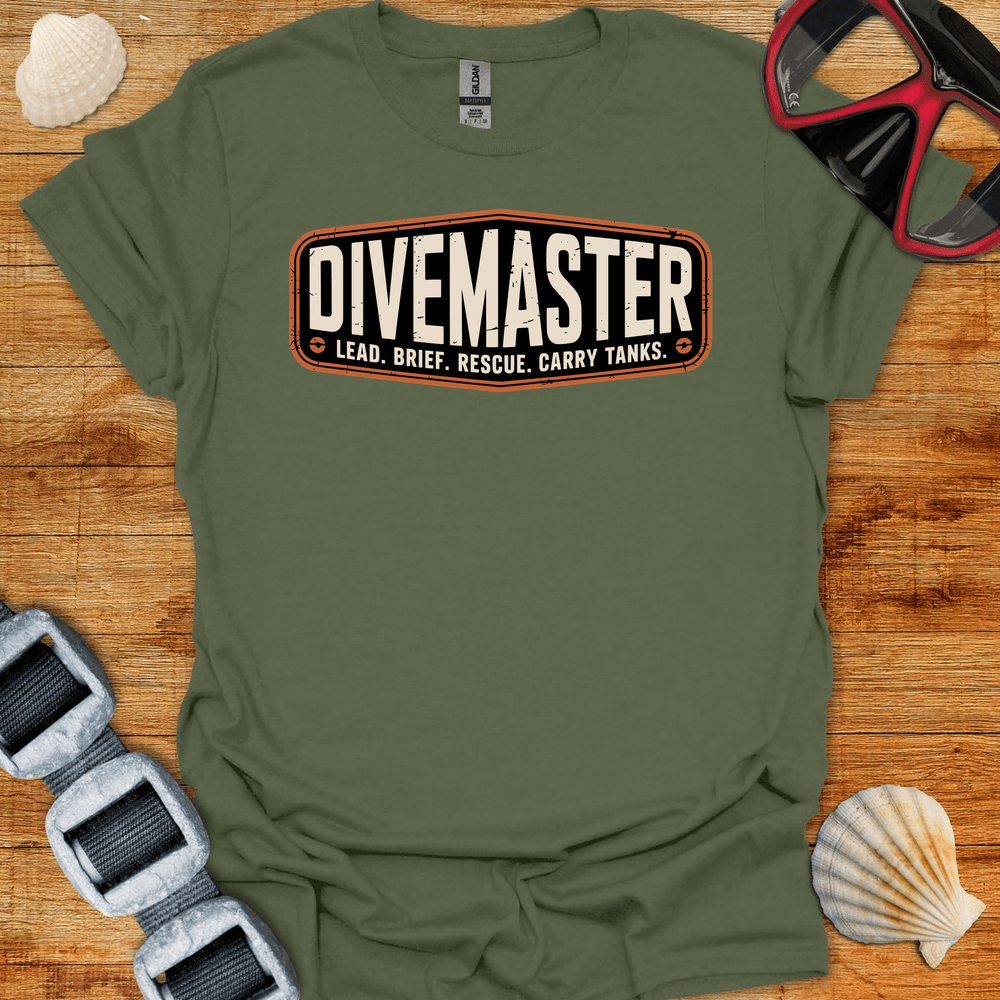 T-Shirt Military Green / S Divemaster Gfx T-Shirt