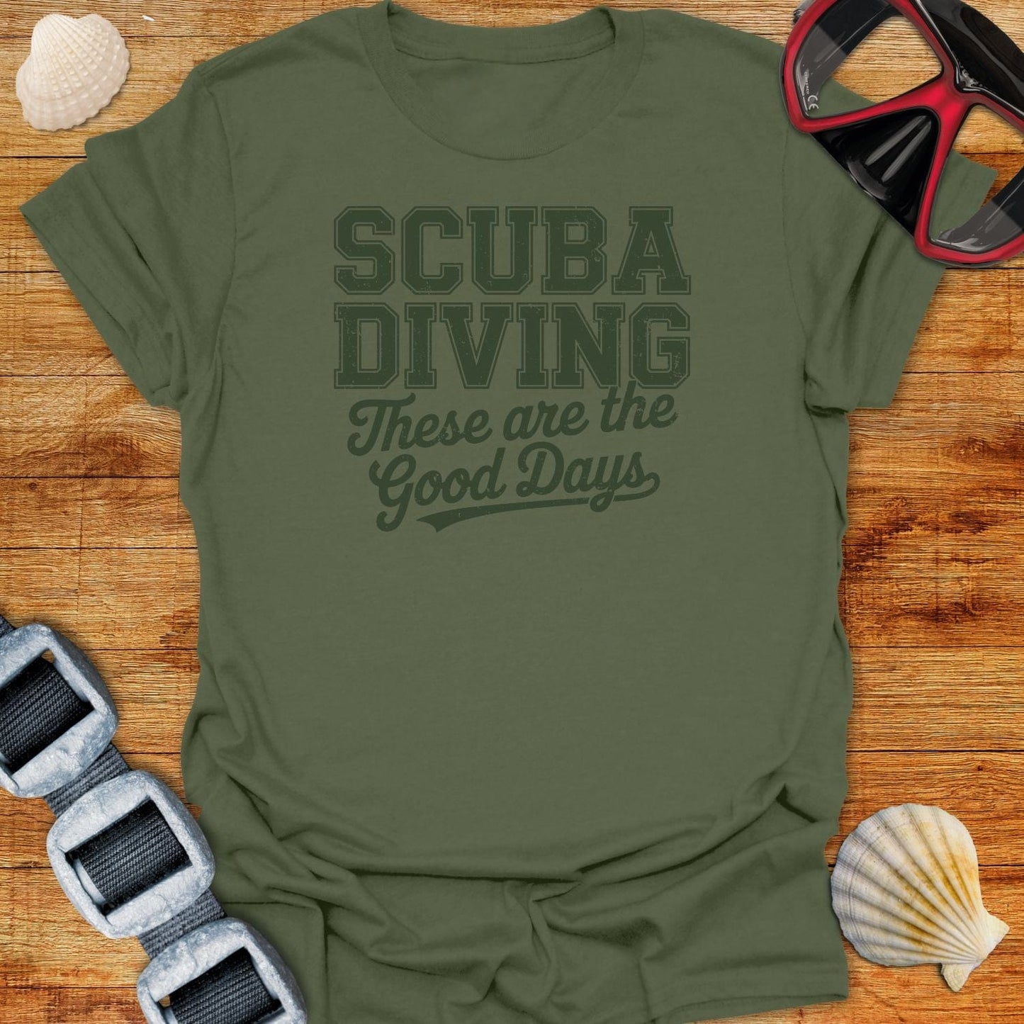 T-Shirt Military Green / S Good Days T-Shirt