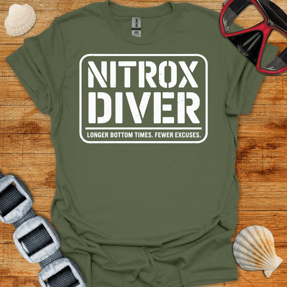 T-Shirt Military Green / S Notrox Stamp T-Shirt
