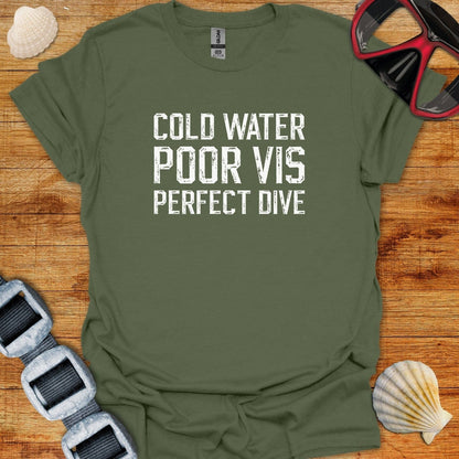 T-Shirt Military Green / S Perfect Dive