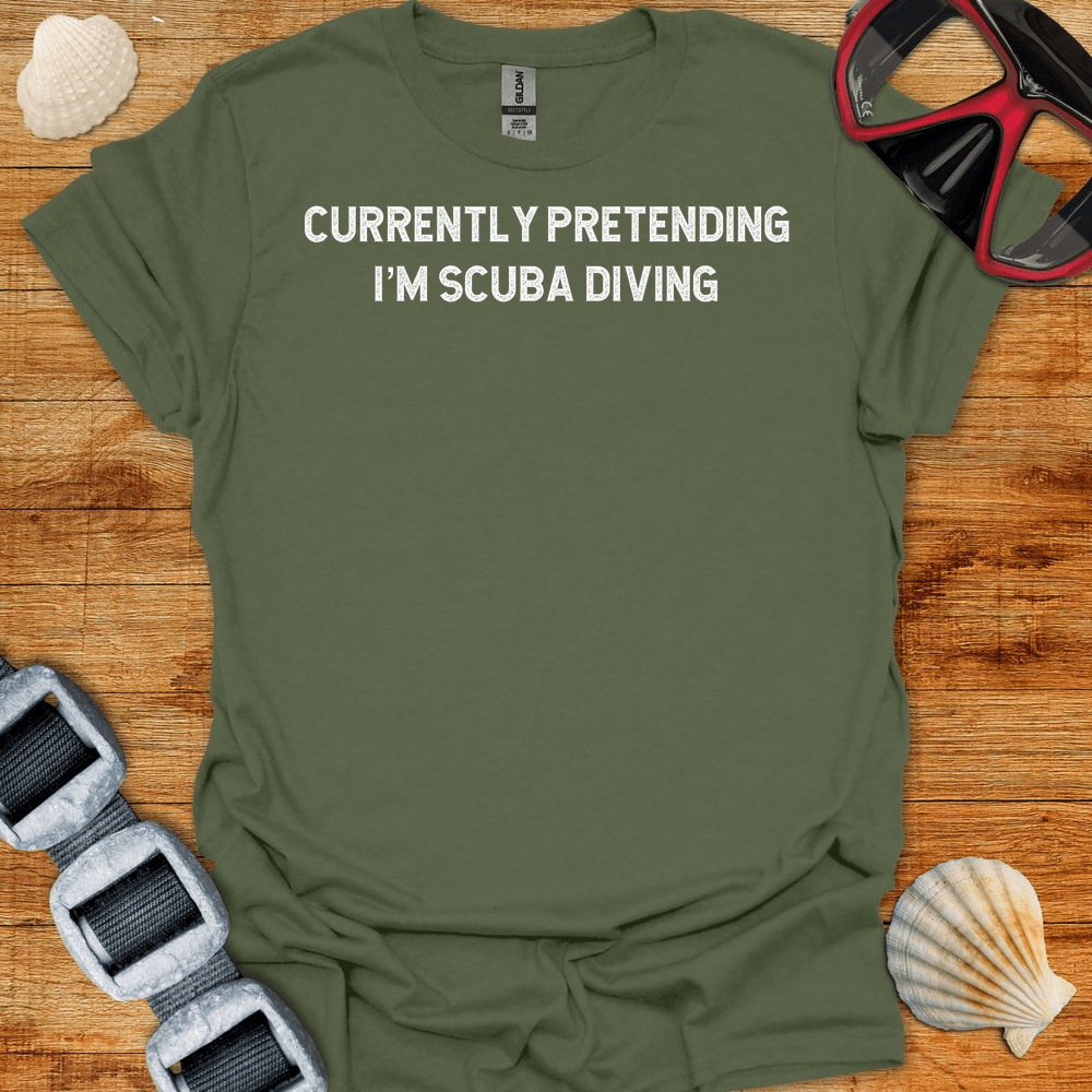 T-Shirt Military Green / S Pretending T-Shirt