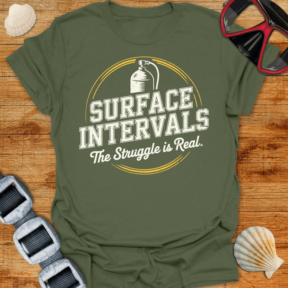 T-Shirt Military Green / S Real Struggle T-Shirt