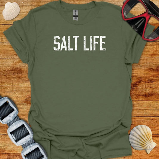 T-Shirt Military Green / S Salt Life