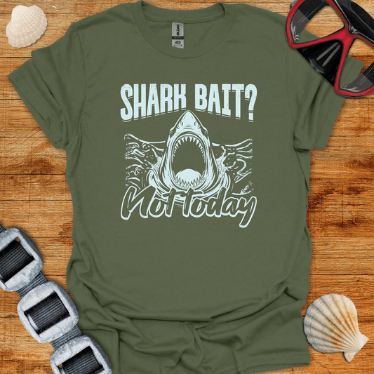 T-Shirt Military Green / S Shark Bait  T-Shirt