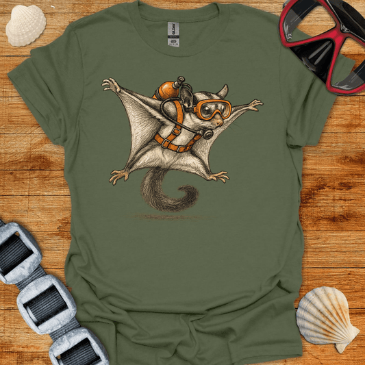 T-Shirt Military Green / S Sugar Glider Diver T-Shirt