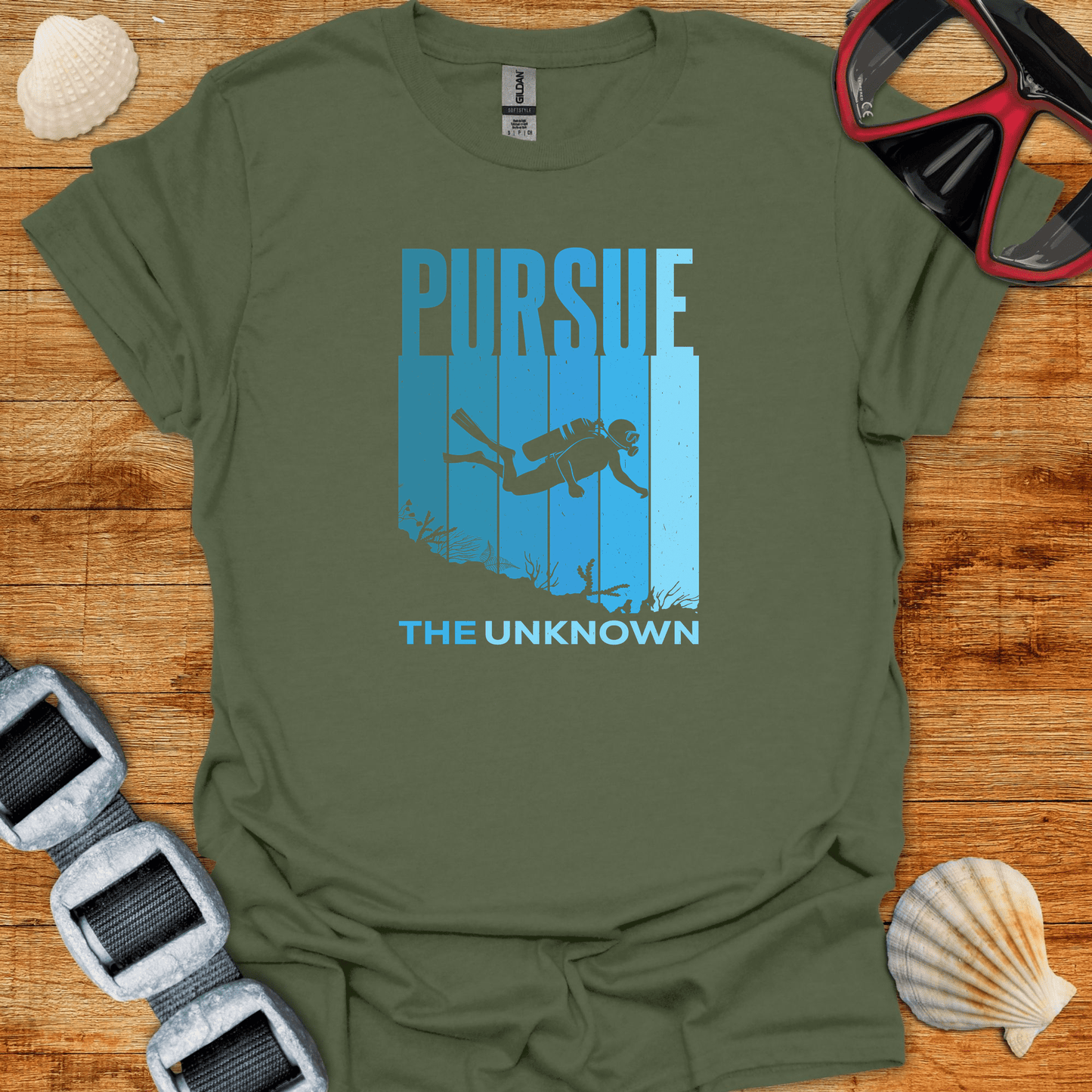 T-Shirt Military Green / S The Unknown T-Shirt