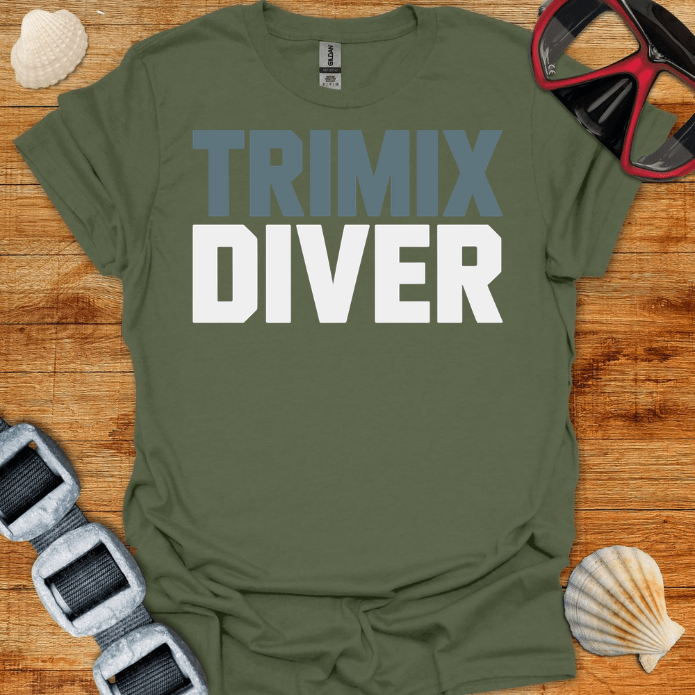 T-Shirt Military Green / S Trimix Steel T-Shirt