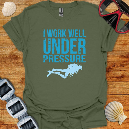 T-Shirt Military Green / S Under Pressure