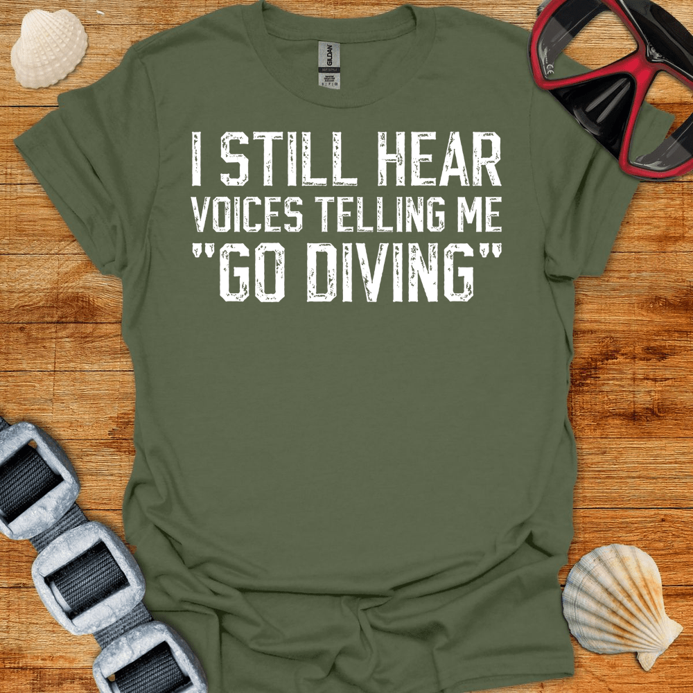 T-Shirt Military Green / S Voices T-Shirt