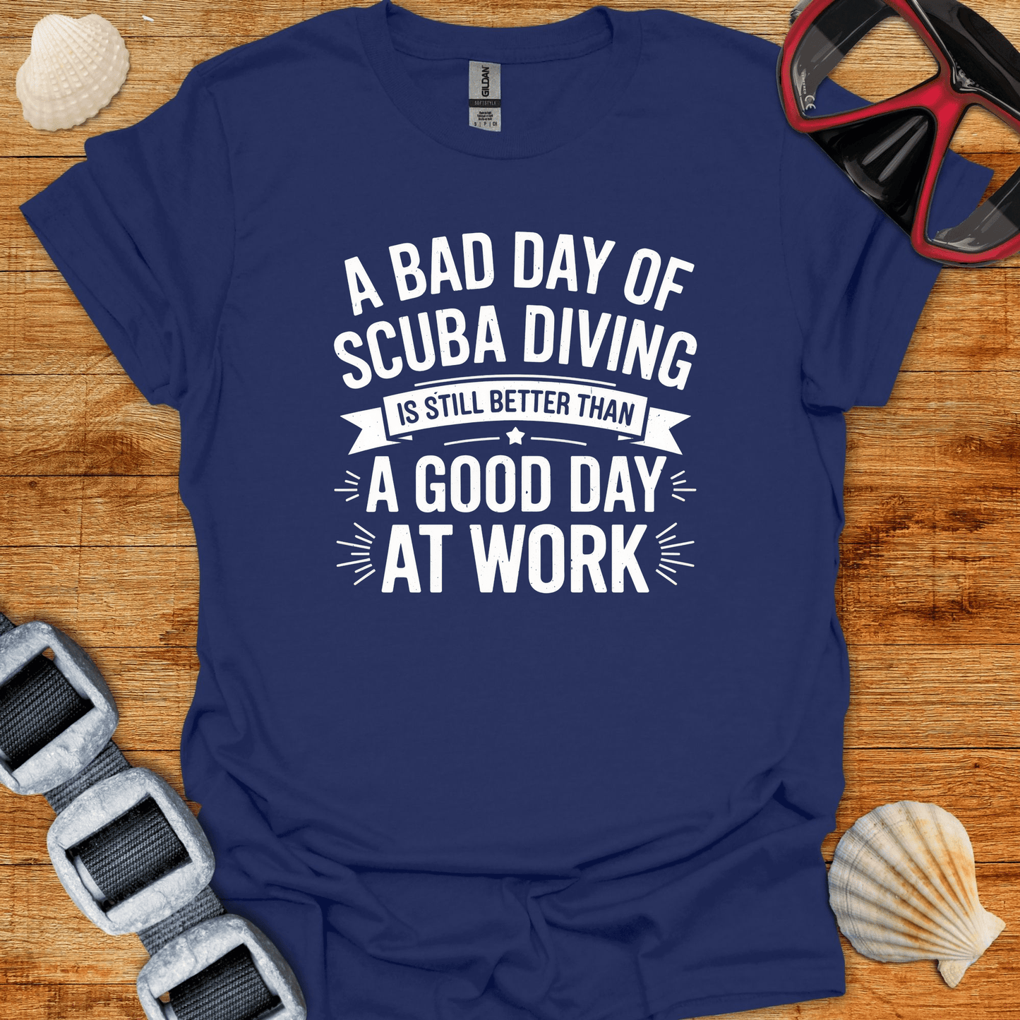 T-Shirt Navy / S Better Than Work T-Shirt