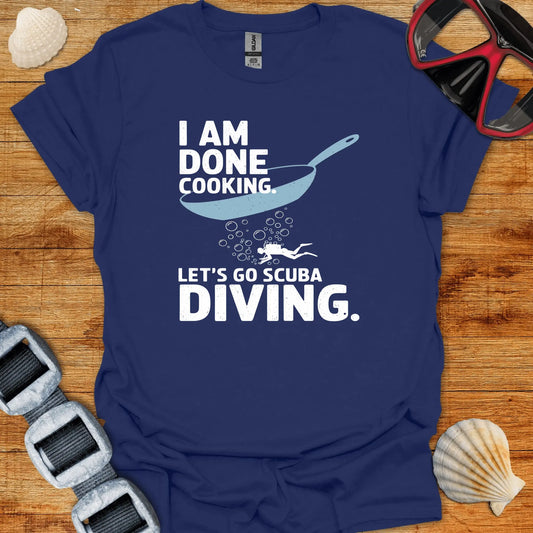 T-Shirt Navy / S Cooking Scuba