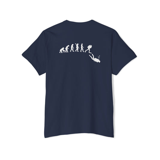 T-Shirt Navy / S Custom - Evolution & Shark Rider - T-Shirt