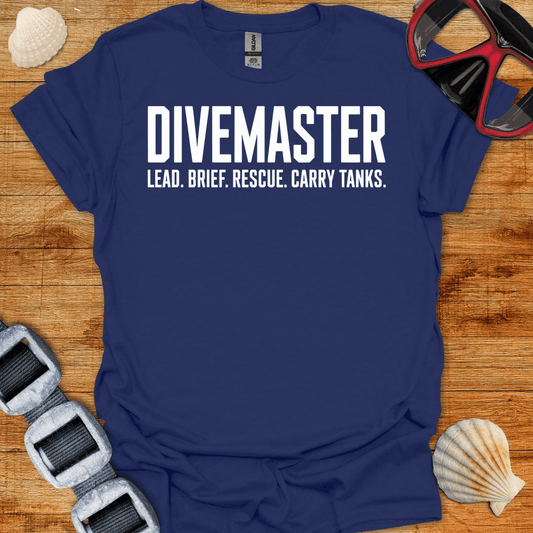 T-Shirt Navy / S Divemaster Tanks T-Shirt