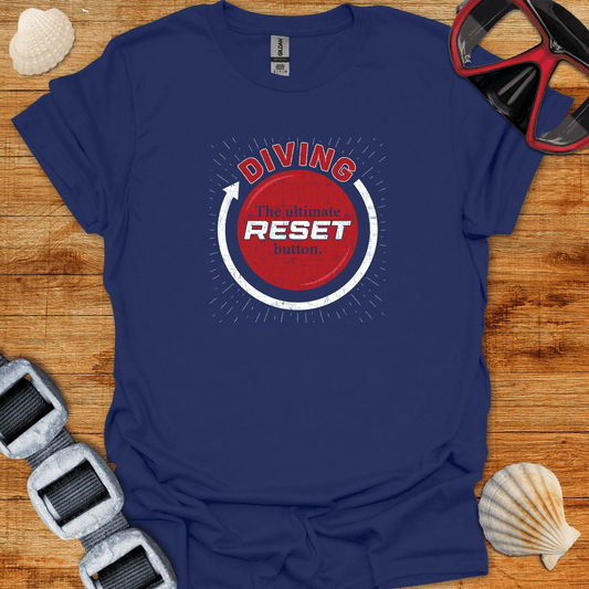T-Shirt Navy / S Diving Reset  T-Shirt