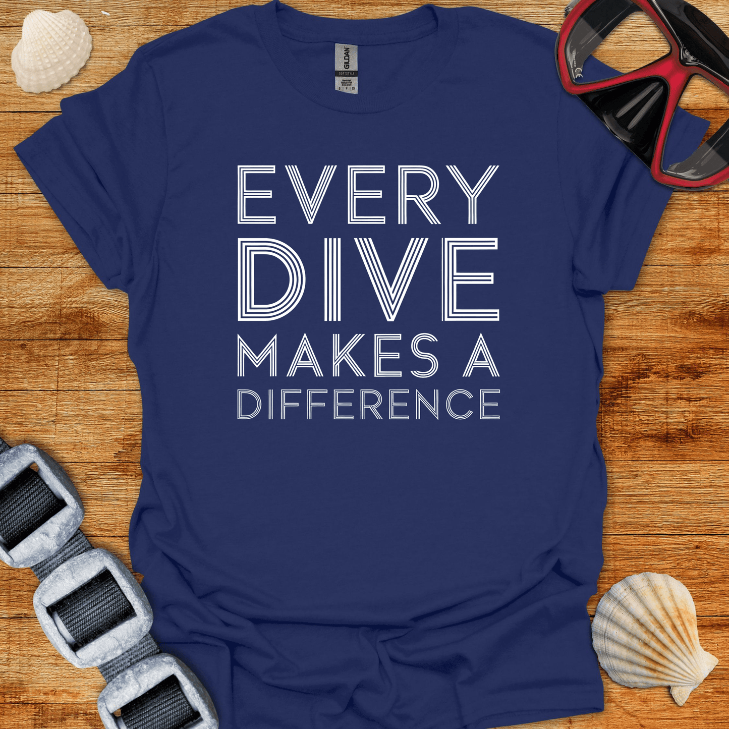T-Shirt Navy / S Every Dive T-Shirt