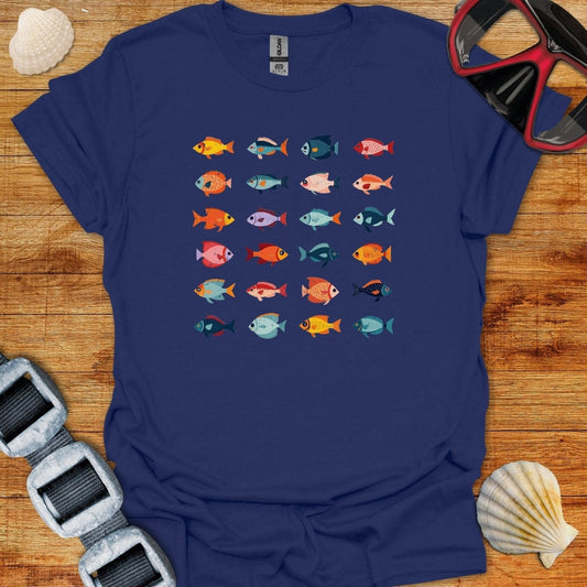 T-Shirt Navy / S Fish T-Shirt