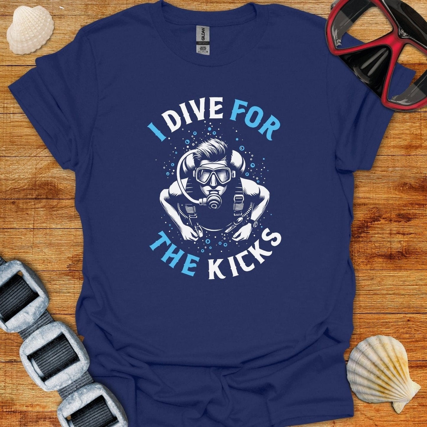 T-Shirt Navy / S For The Kicks T-Shirt