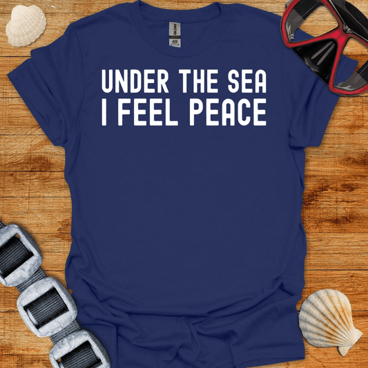T-Shirt Navy / S I Feel Peace T-Shirt
