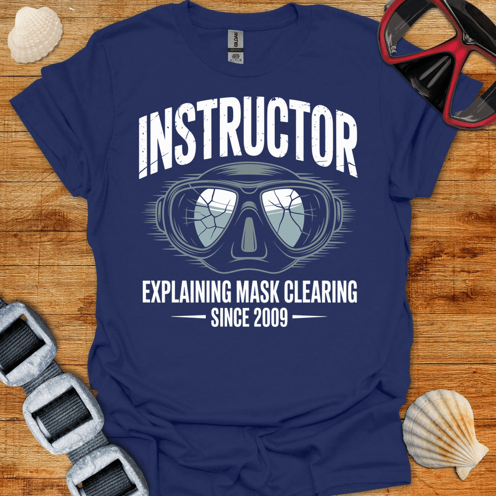 T-Shirt Navy / S Instructor Mask T-Shirt