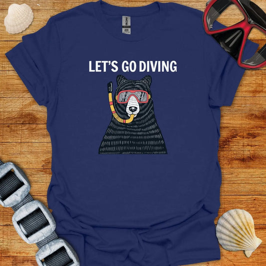 T-Shirt Navy / S Let's Go Diving