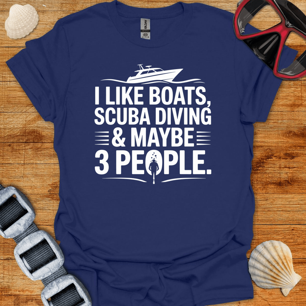 T-Shirt Navy / S Like Boats T-Shirt