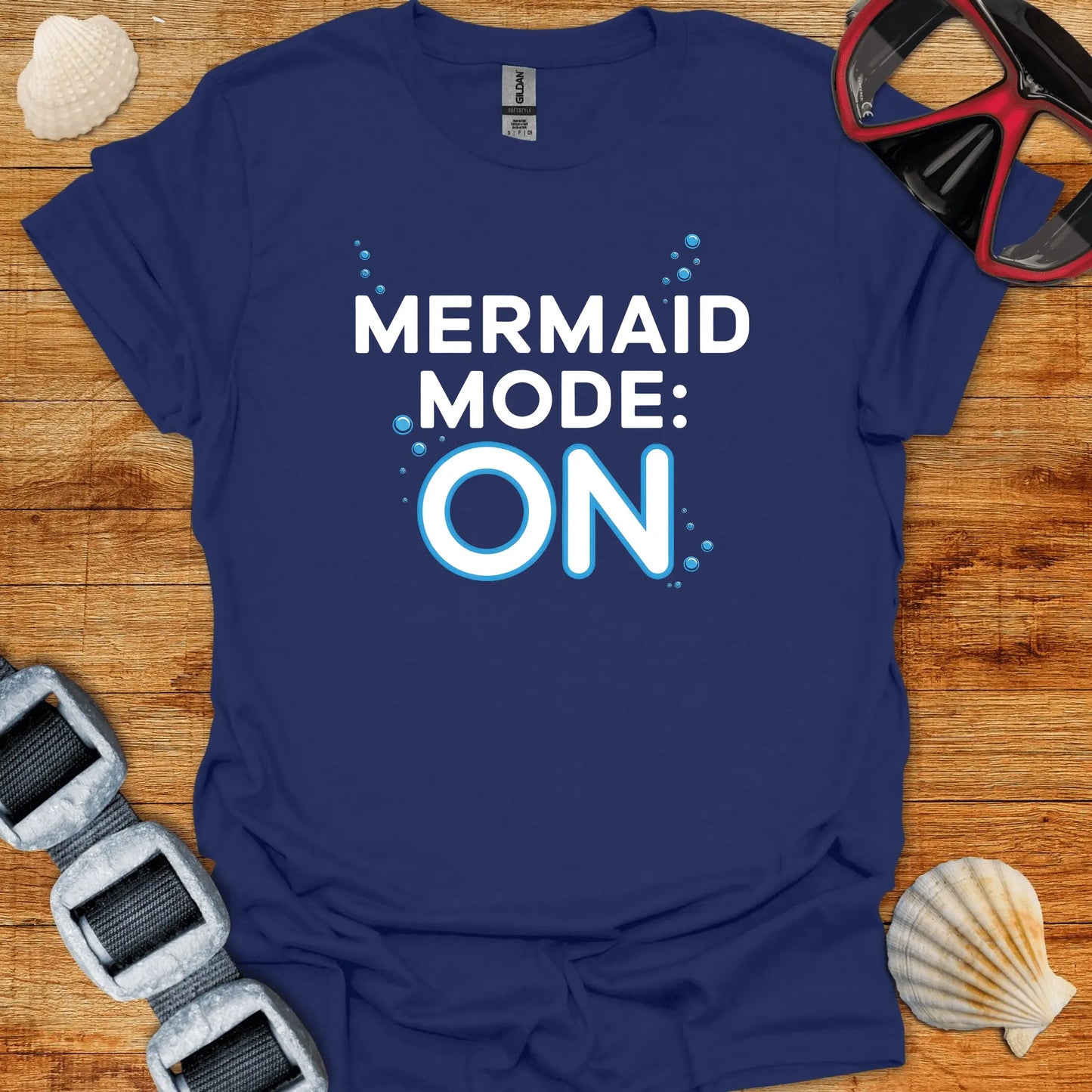 T-Shirt Navy / S Mermaid Mode T-Shirt
