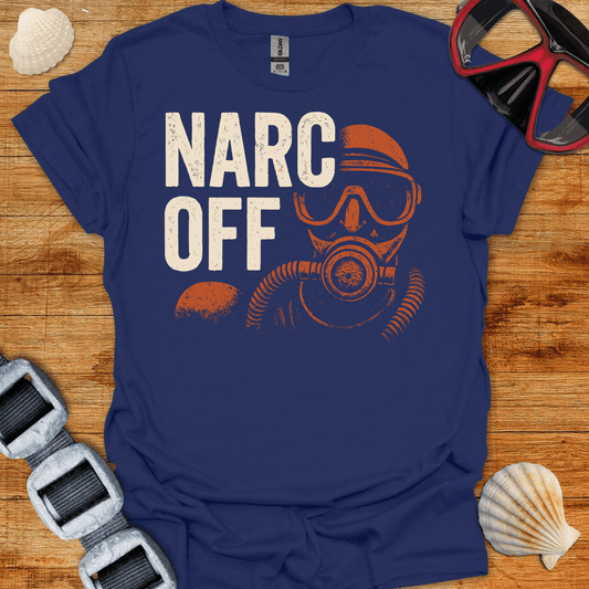 T-Shirt Navy / S Narc Off T-Shirt