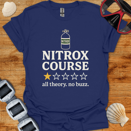 T-Shirt Navy / S Nitrox Course Review T-Shirt
